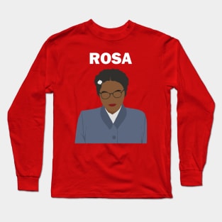 Rosa Parks - Minimalist Long Sleeve T-Shirt